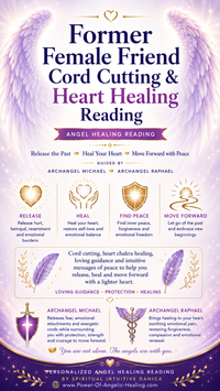 Former Female Friend Cord Cutting & Heart Angel Healing Reading