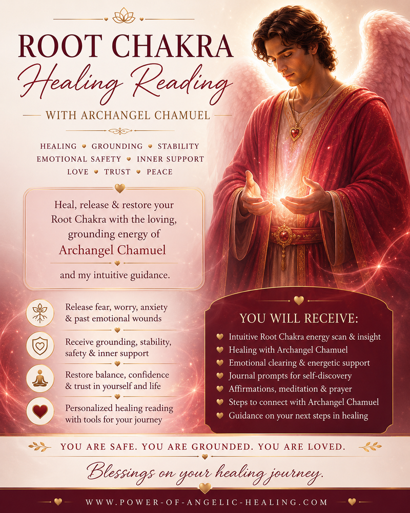 Root Chakra Healing & Archangel Chamuel Intuitive Reading