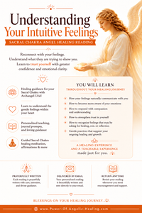 Understanding Your Intuitive Feelings. Angel healing reading