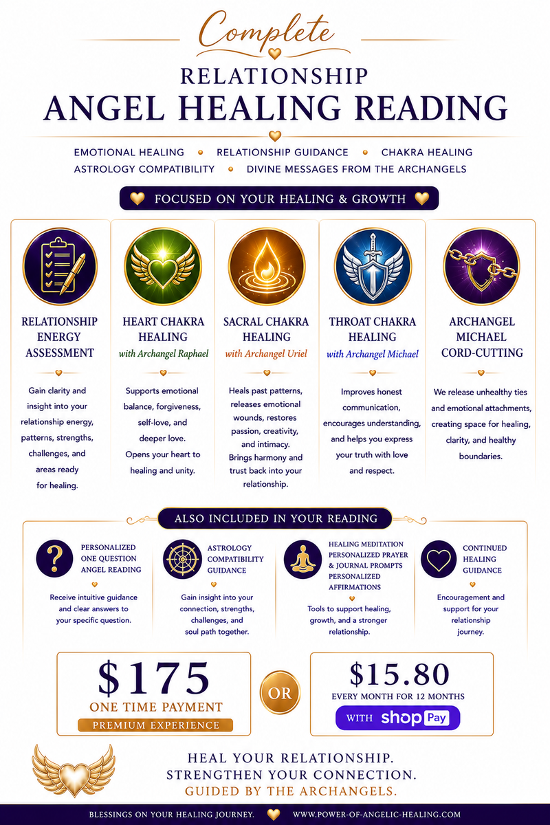 Complete Relationship Angel Healing Reading