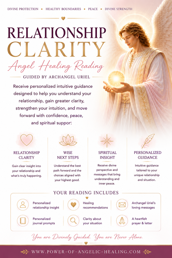Relationship Clarity & Divine Guidance Reading. Clarity • Wisdom • Next Steps • Spiritual Insight.