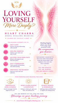 Loving Yourself More Deeply Angel Healing Reading