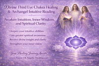 Divine Third Eye Chakra Healing & Archangel Intuitive Reading