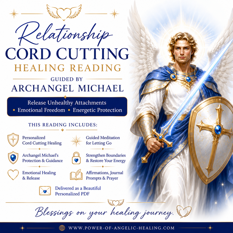 Relationship Cord Cutting Healing Reading. Release Unhealthy Attachments • Emotional Freedom • Energetic Protection