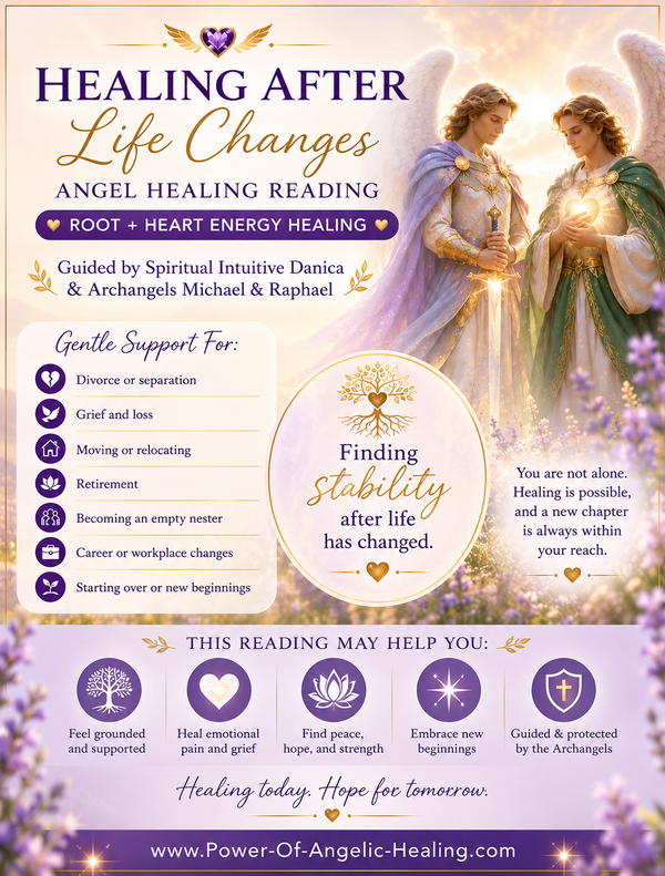 Healing After Life Changes Angel Healing Reading