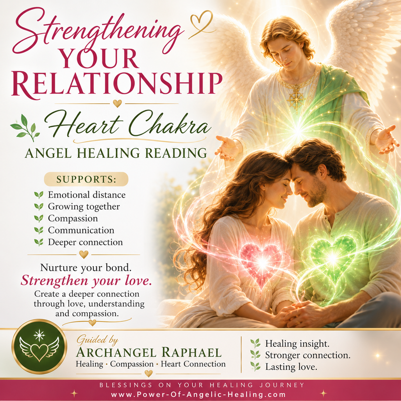 Strengthening Your Relationship. Angel Healing Reading