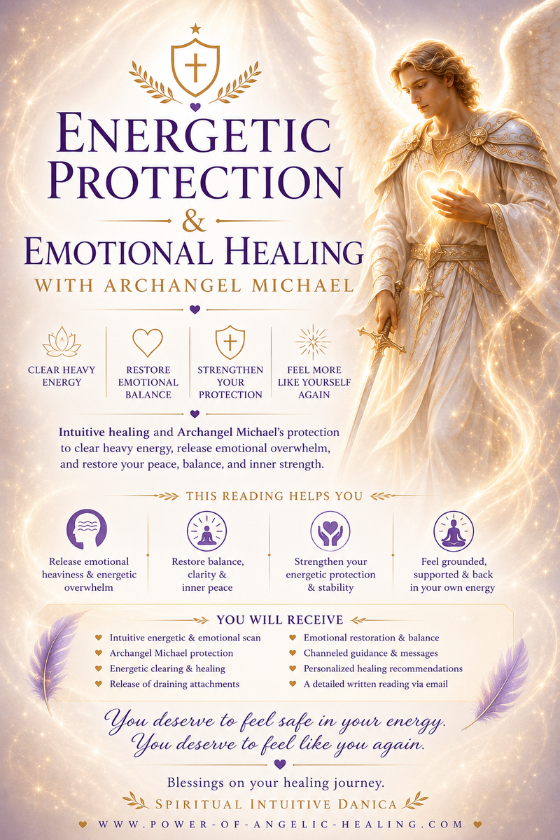 Energetic Protection & Emotional Healing with Archangel Michael  ✨Clear Heavy Energy • Restore Emotional Balance • Strengthen Your Protection • Feel More Like Yourself Again