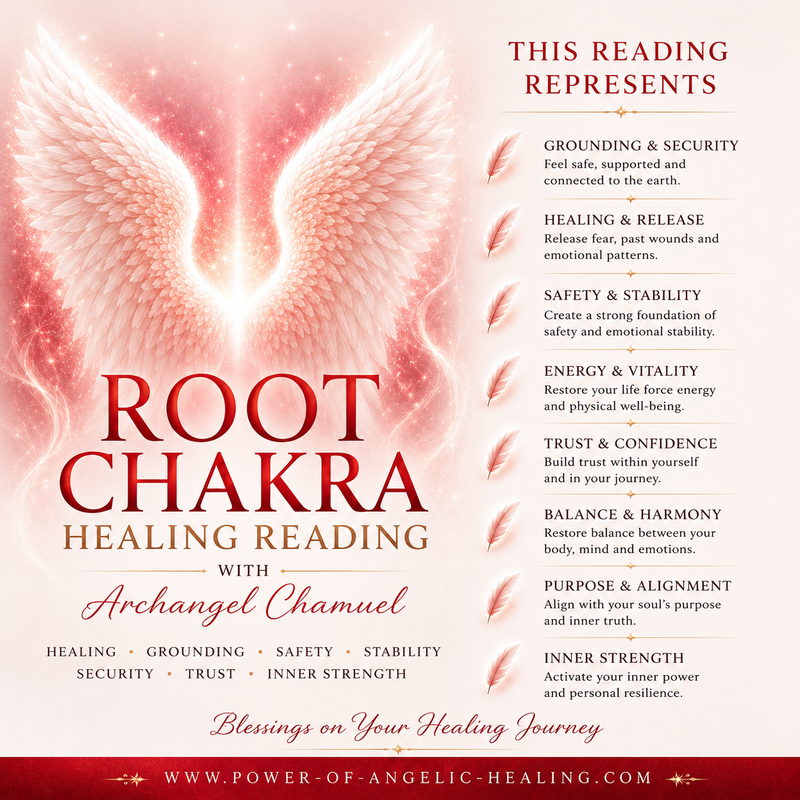 Root Chakra Healing & Archangel Chamuel Intuitive Reading