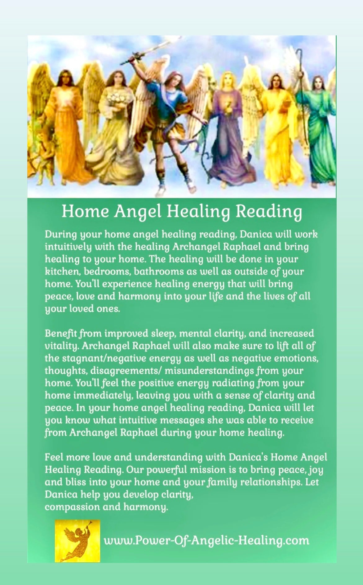 Home Angel Healing Reading