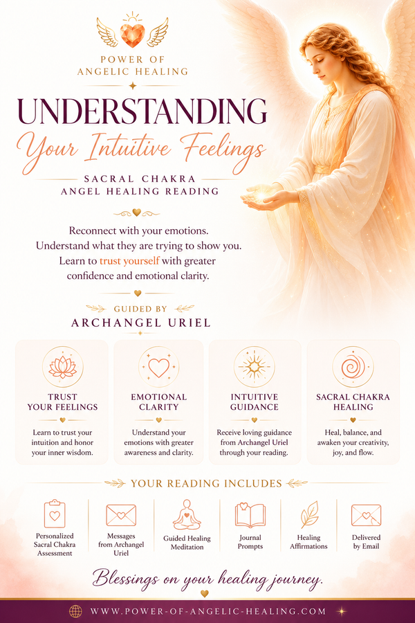 Understanding Your Intuitive Feelings. Angel healing reading