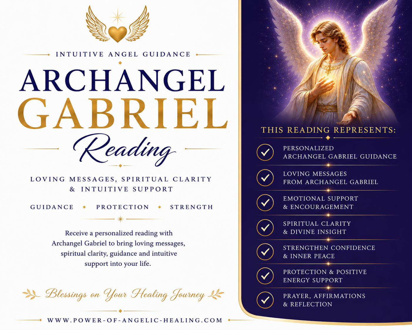 Archangel Gabriel Healing Guidance Reading✨Loving Messages, Spiritual Clarity & Intuitive Support from Archangel Gabriel