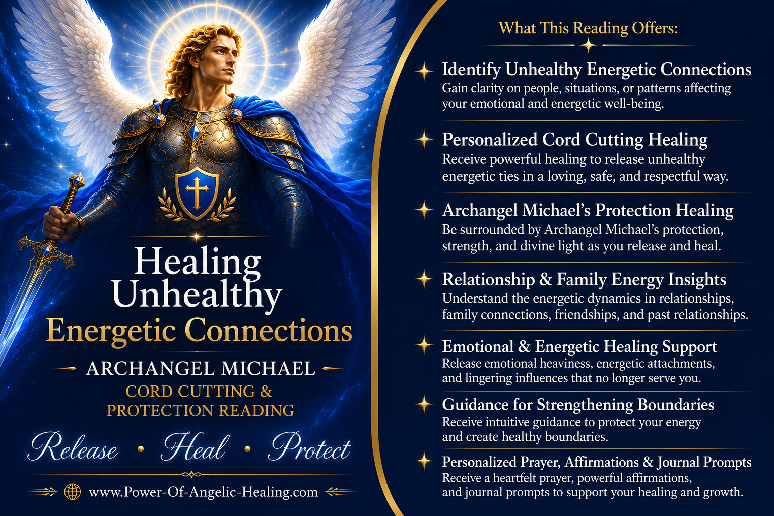 Healing Unhealthy Energetic Connections✨Archangel Michael Cord Cutting & Protection Reading