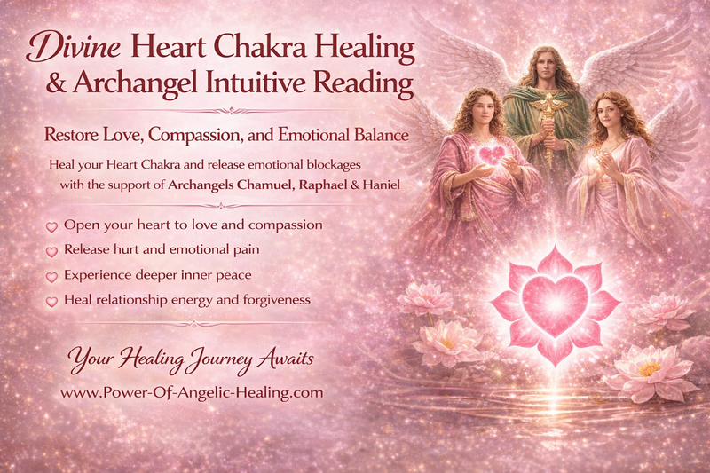 Divine Heart Chakra Healing & Archangel Intuitive Reading