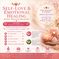 Self-Love & Emotional Healing Angel Healing Reading  Sacral Energy Healing