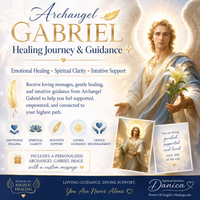 Archangel Gabriel Healing Journey & Guidance. Emotional Healing • Spiritual Clarity • Intuitive Support