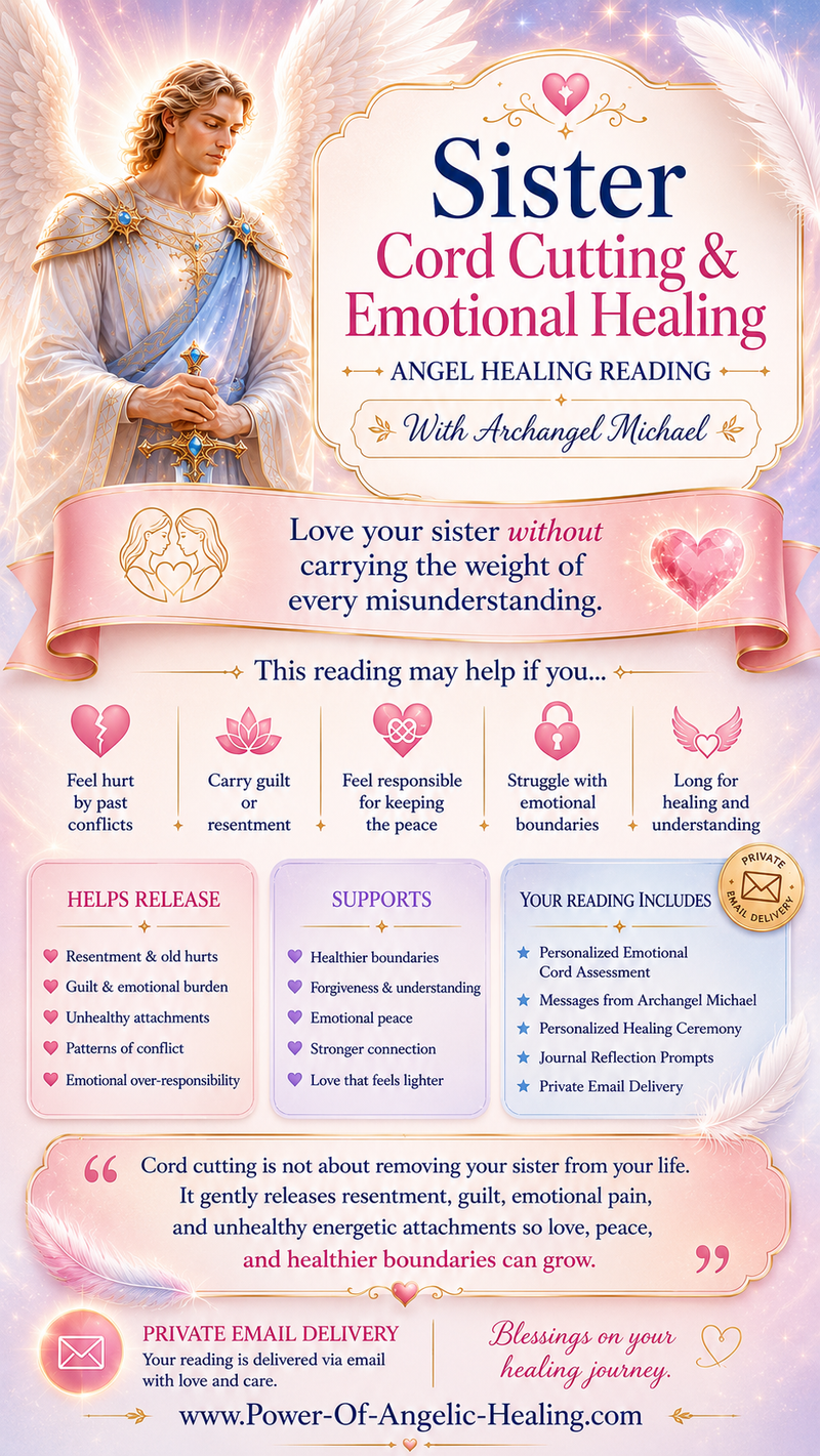 Sister Cord Cutting & Emotional Healing Reading