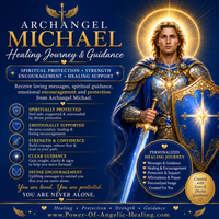 Archangel Michael Healing Journey & Guidance. Spiritual Protection • Emotional Healing • Strength • Encouragement.