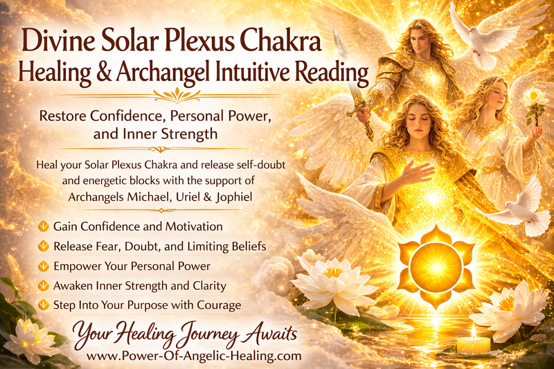 Divine Solar Plexus Chakra Healing & Archangel Intuitive Reading