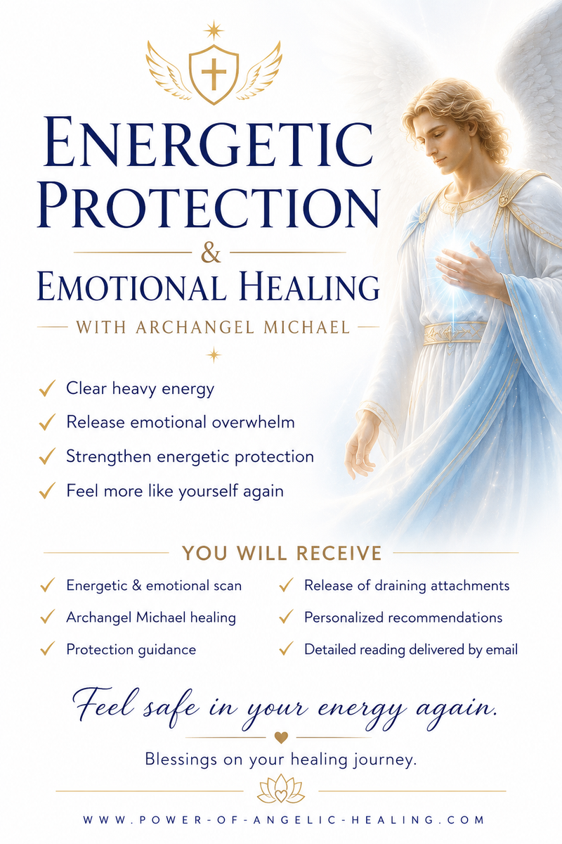 Energetic Protection & Emotional Healing with Archangel Michael  ✨Clear Heavy Energy • Restore Emotional Balance • Strengthen Your Protection • Feel More Like Yourself Again