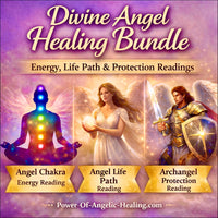 Divine Angel Healing Bundle ✨  A Complete Angelic Reading for Energy, Life Direction, and Spiritual Protection