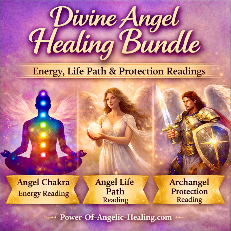 Divine Angel Healing Bundle ✨  A Complete Angelic Reading for Energy, Life Direction, and Spiritual Protection