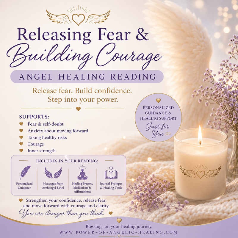 Releasing Fear & Building Courage Angel Healing Reading