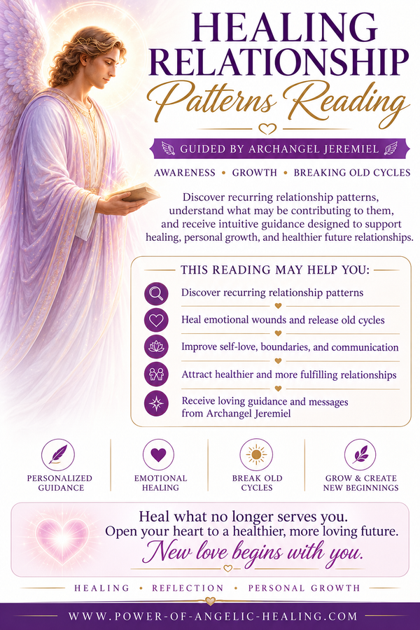 Healing Relationship Patterns Reading. Awareness • Growth • Breaking Old Cycles