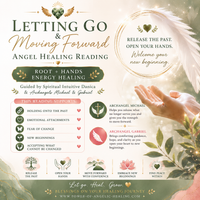 Letting Go & Moving Forward Angel Healing Reading