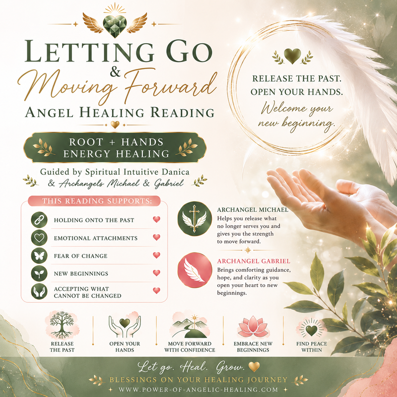 Letting Go & Moving Forward Angel Healing Reading