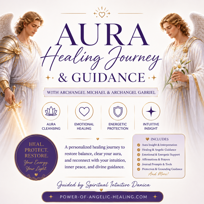 Aura Healing Journey & Guidance. Aura Cleansing • Emotional Healing • Energetic Protection • Intuitive Insight.