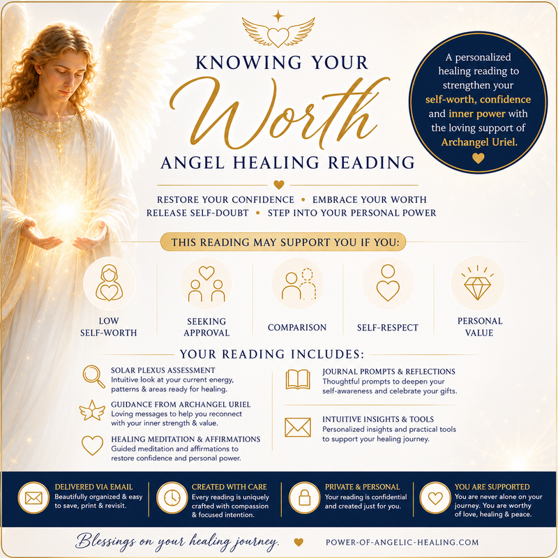 Knowing Your Worth Angel Healing Reading