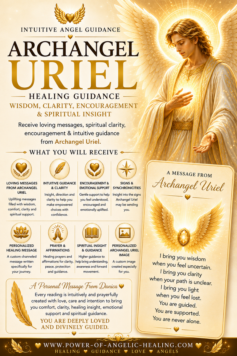 Archangel Uriel Healing Guidance✨Wisdom, Clarity, Encouragement & Spiritual Insight from Archangel Uriel