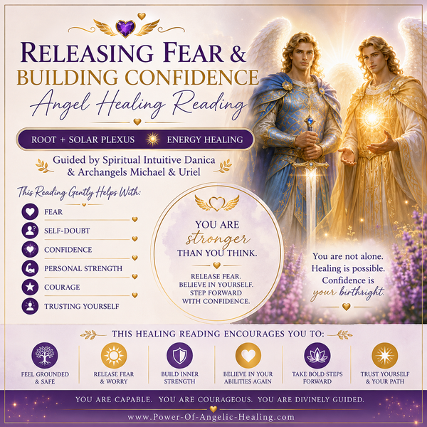 Releasing Fear & Building Confidence Angel Healing Reading