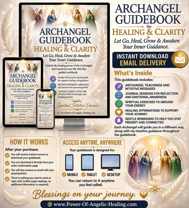 Archangel Guidebook for Healing & Clarity✨Let Go, Heal, Grow & Awaken Your Inner Guidance.
