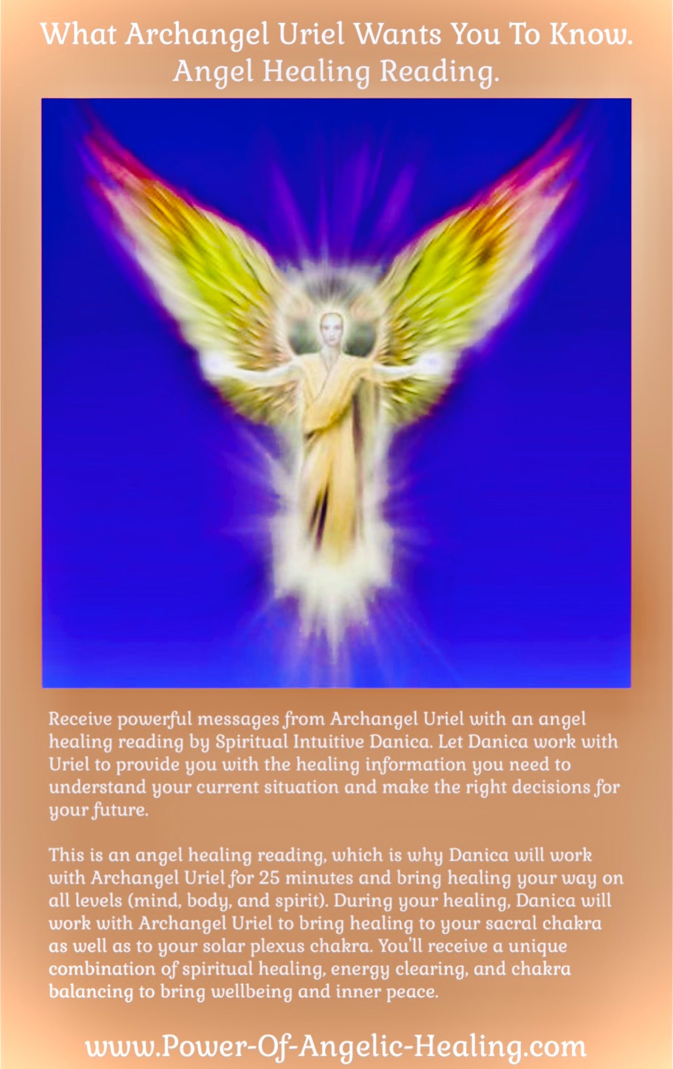 What Archangel Uriel Wants You To Know. Angel Healing Reading.