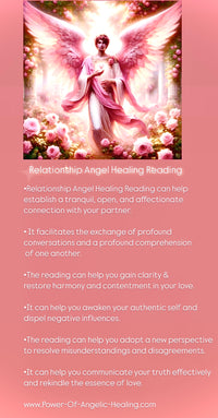 Relationship Angel Healing Reading