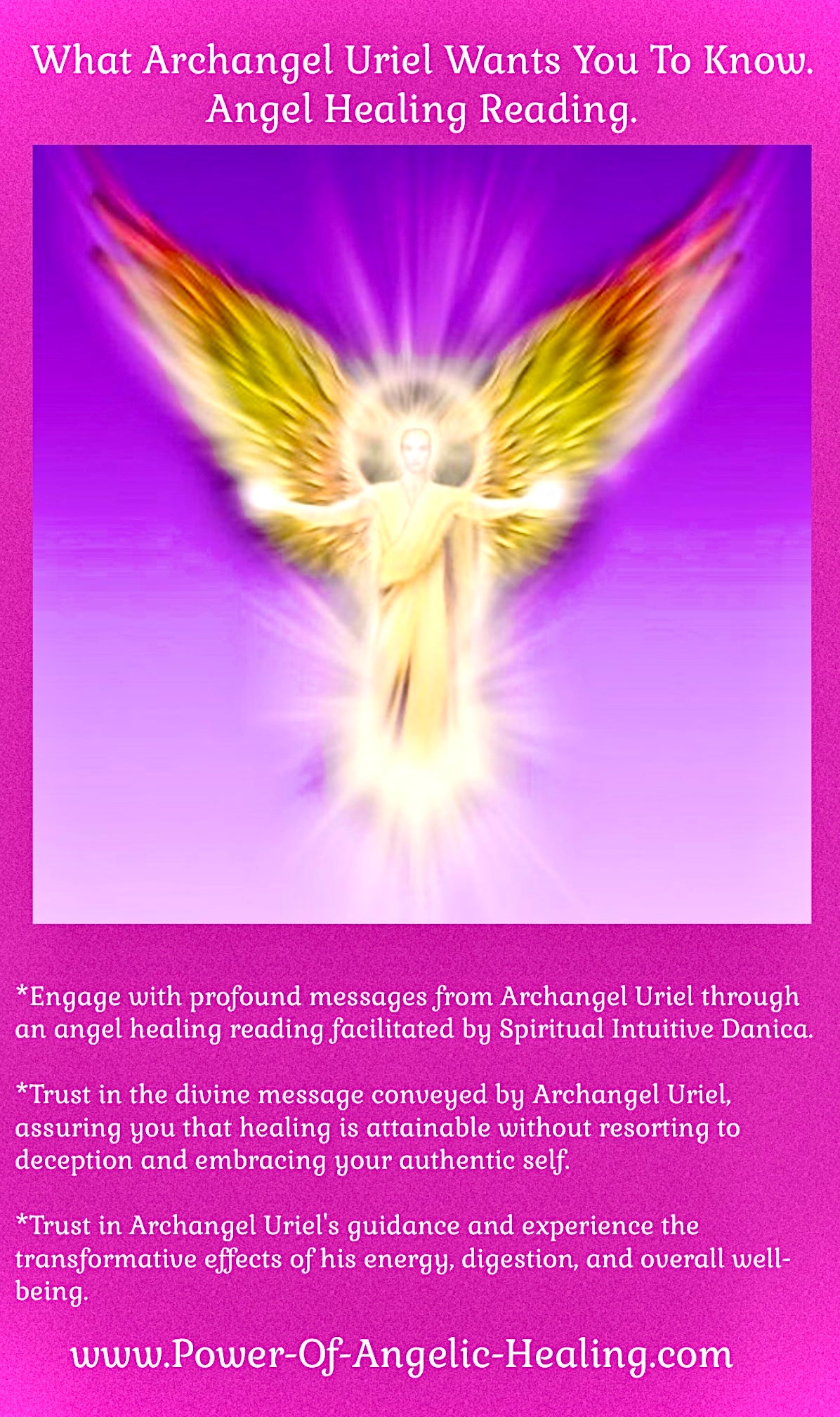 What Archangel Uriel Wants You To Know. Angel Healing Reading.