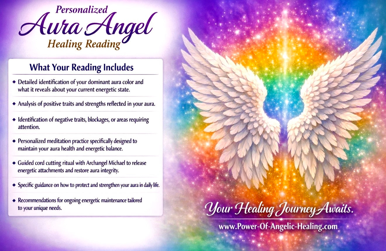 Personalized Aura Angel Healing Reading
