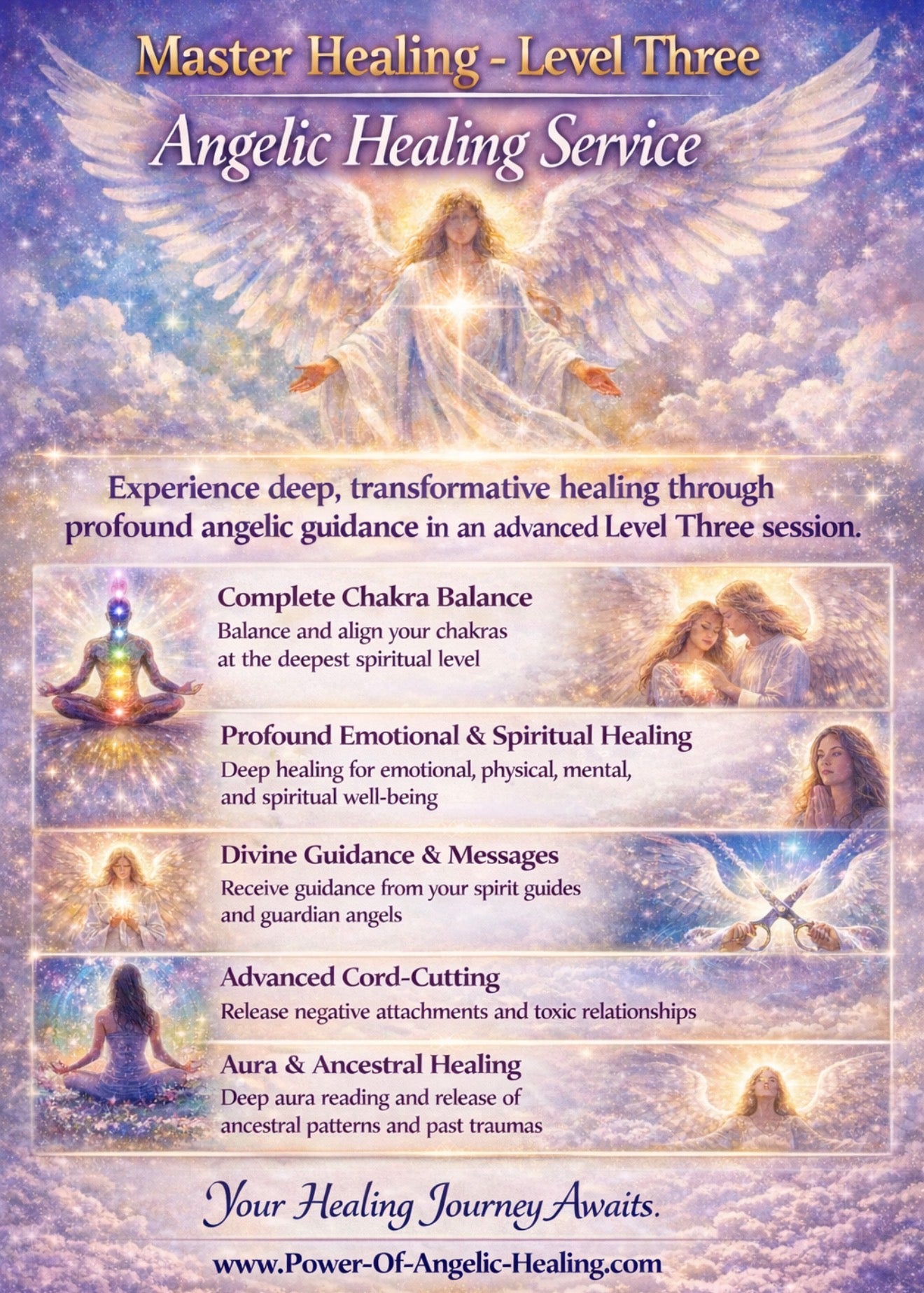 Master Healing - Level Three Angelic Healing Service