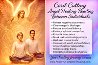 Cord Cutting Angel Healing Reading. Between Individual.