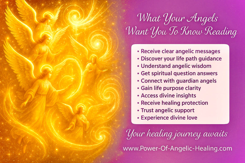 What Your Angels Want You To Know Reading