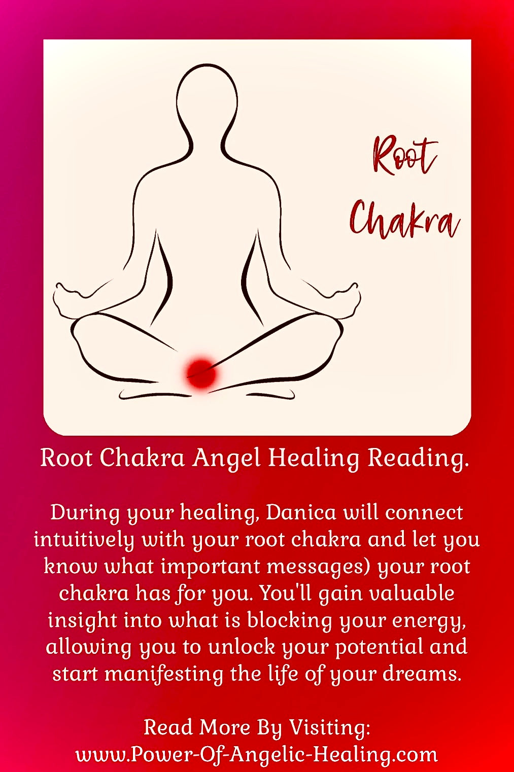 Root Chakra Angel Healing Reading.