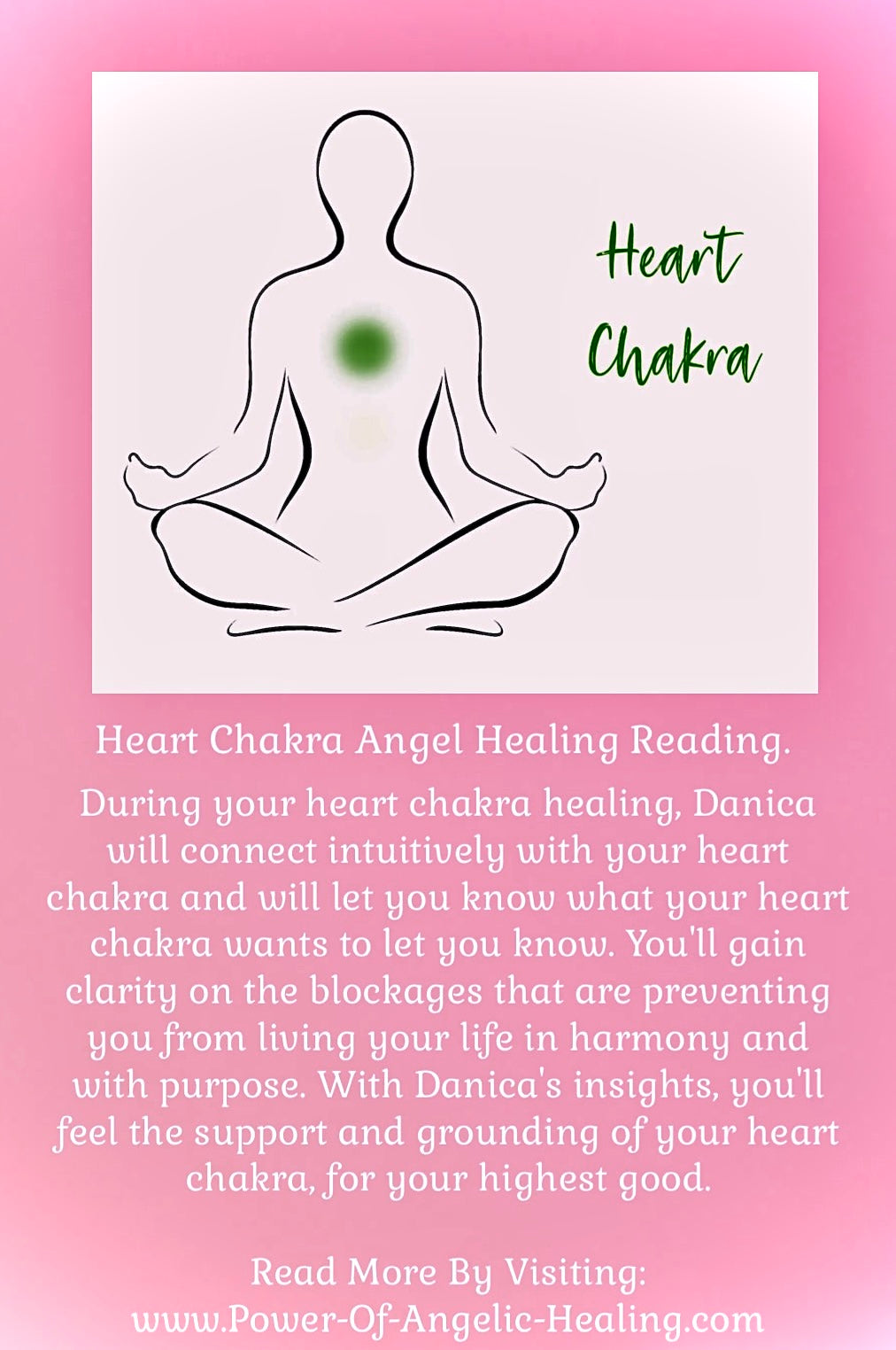 Heart Chakra Angel Healing Reading.