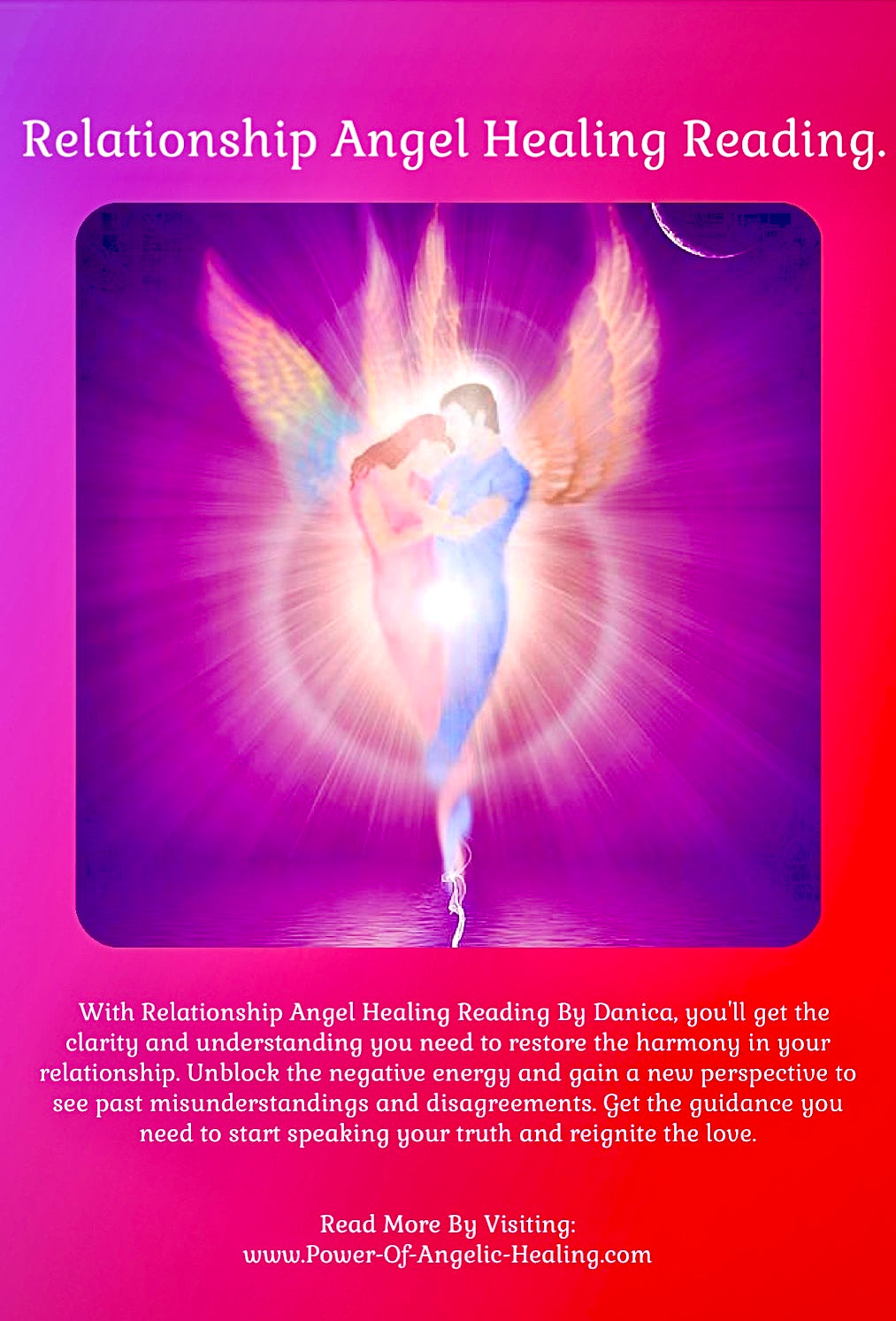 Relationship Angel Healing Reading.
