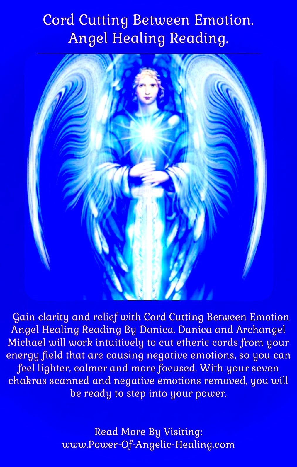 Cord Cutting Between Emotion. Angel Healing Reading.
