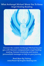 What Archangel Michael Wants You To Know. Angel Healing Reading.