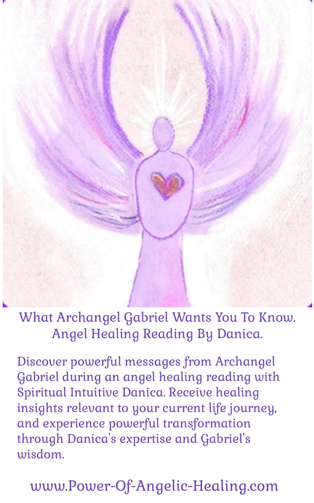 What Archangel Gabriel Wants You To Know. Angel Healing Reading By Danica.