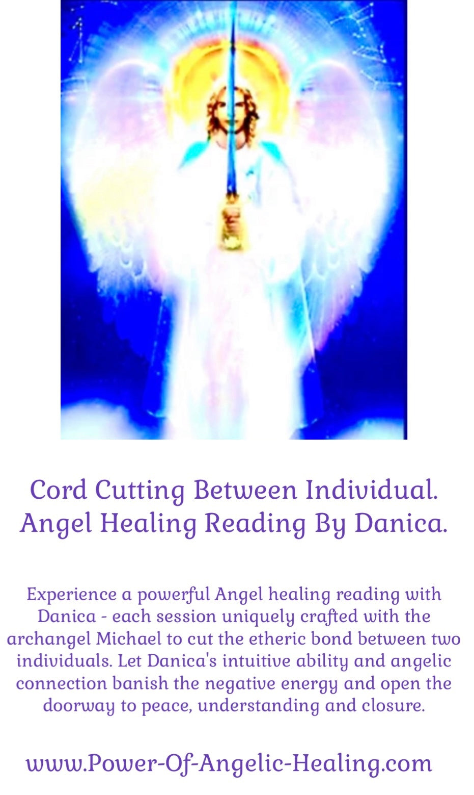 Cord Cutting Between Individual. Angel Healing Reading By Danica.