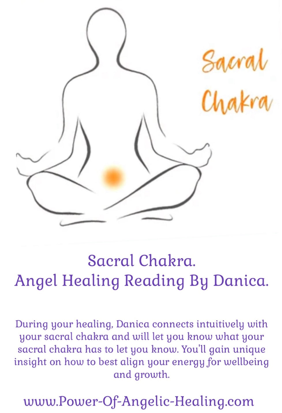 Sacral Chakra. Angel Healing Reading By Danica.