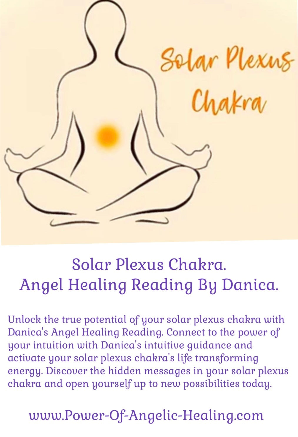 Solar Plexus Chakra. Angel Healing Reading By Danica.